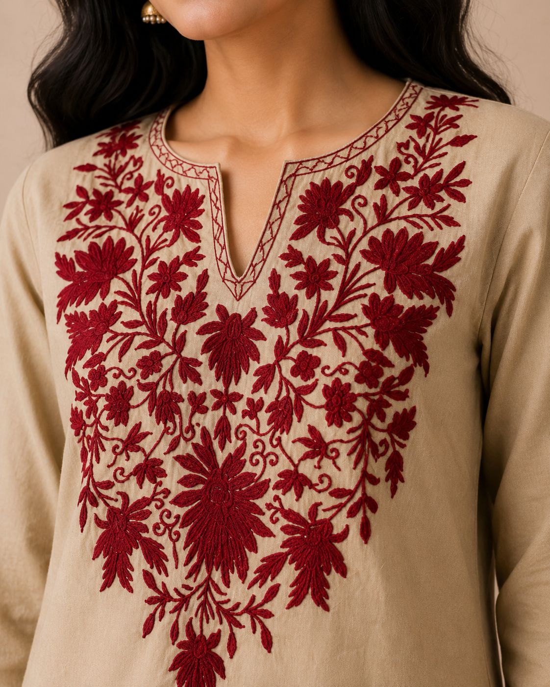 Heritage Embroidered Kurti