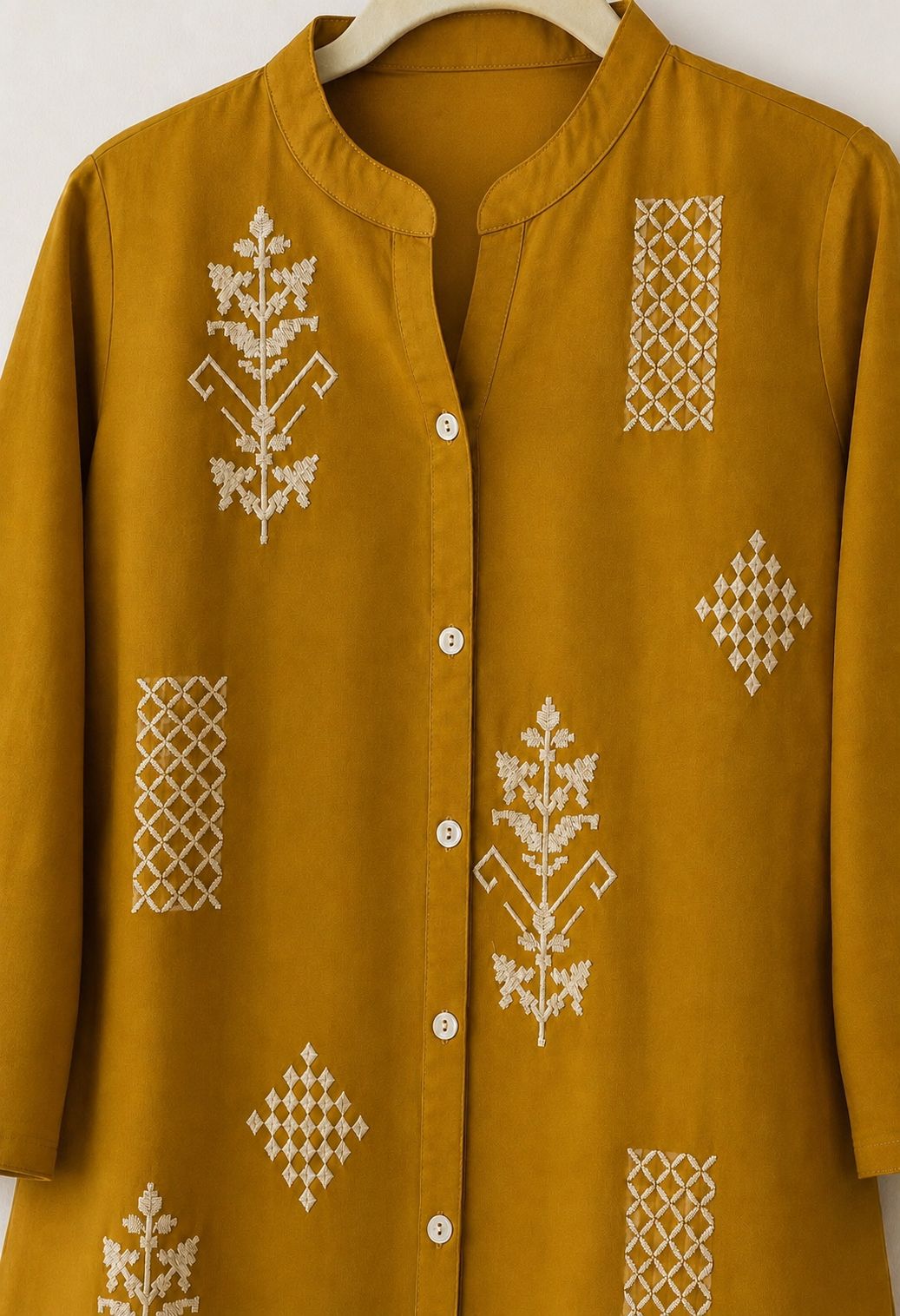 Mustard Muse Cotton Co-ord Set