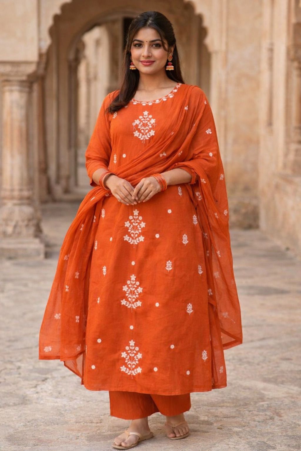 Gulnaar Orange Set