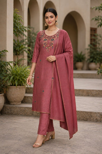 Rustic Rose Suit Set