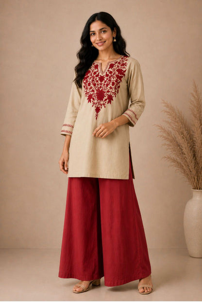 Heritage Embroidered Kurti