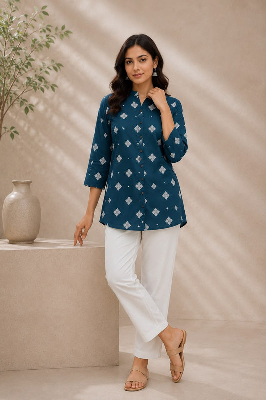 Blue Cove Top