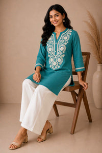 Heritage Embroidered Kurti