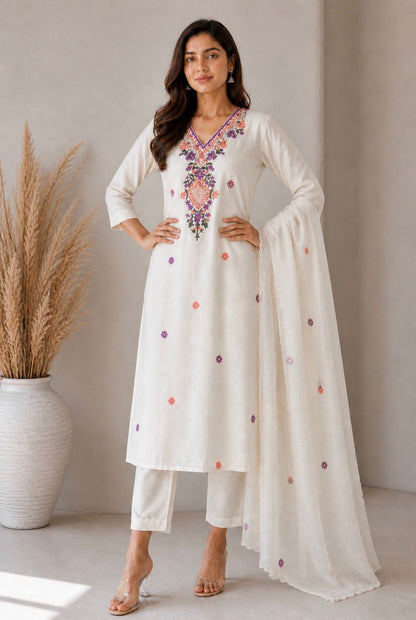 Ivory Rosette Ensemble
