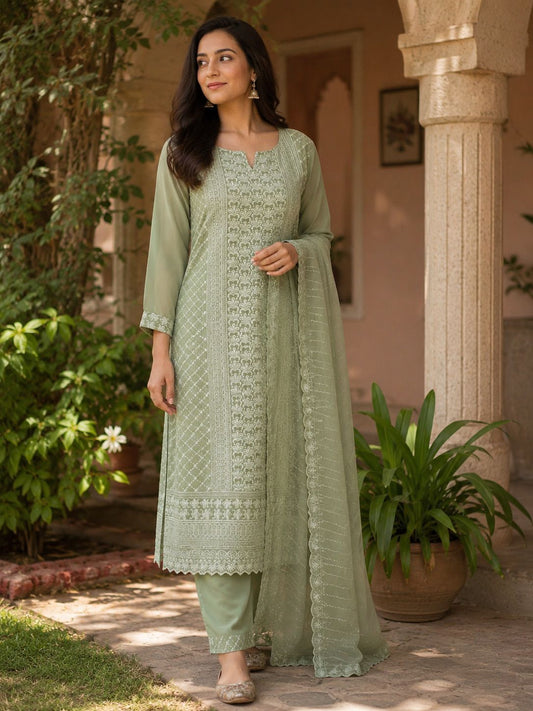 Shabnam Embroidered Suit Set