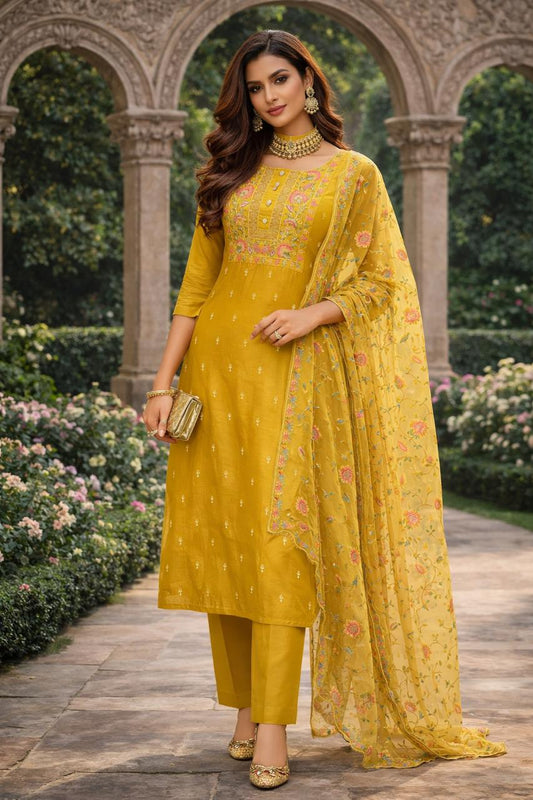 Radiant Floral Suit set