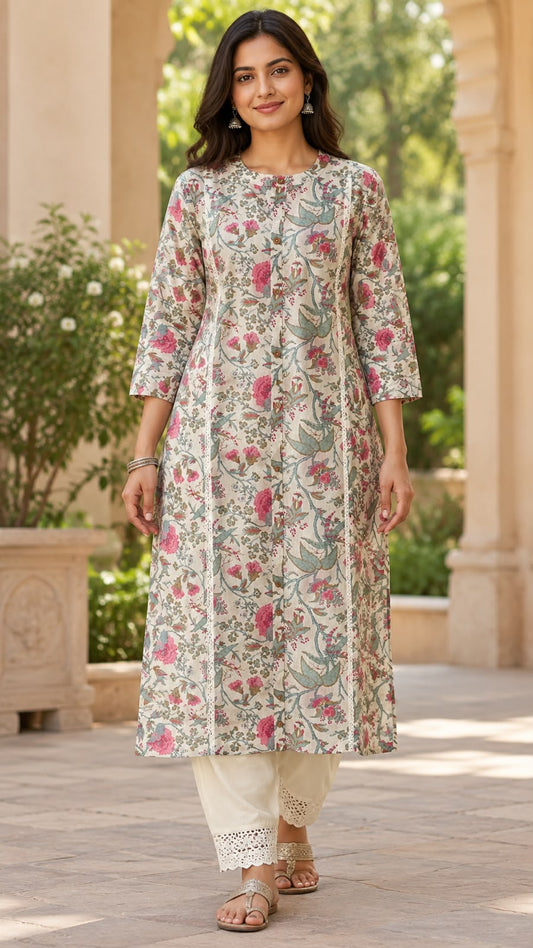Charulata Long Kurti