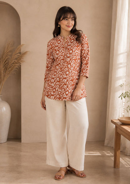 Mitti Printed Short Kurti