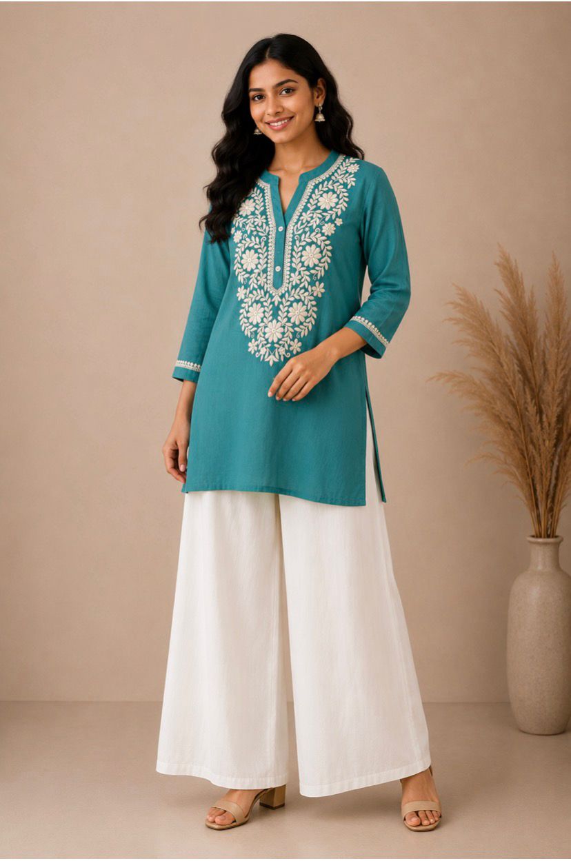 Heritage Embroidered Kurti