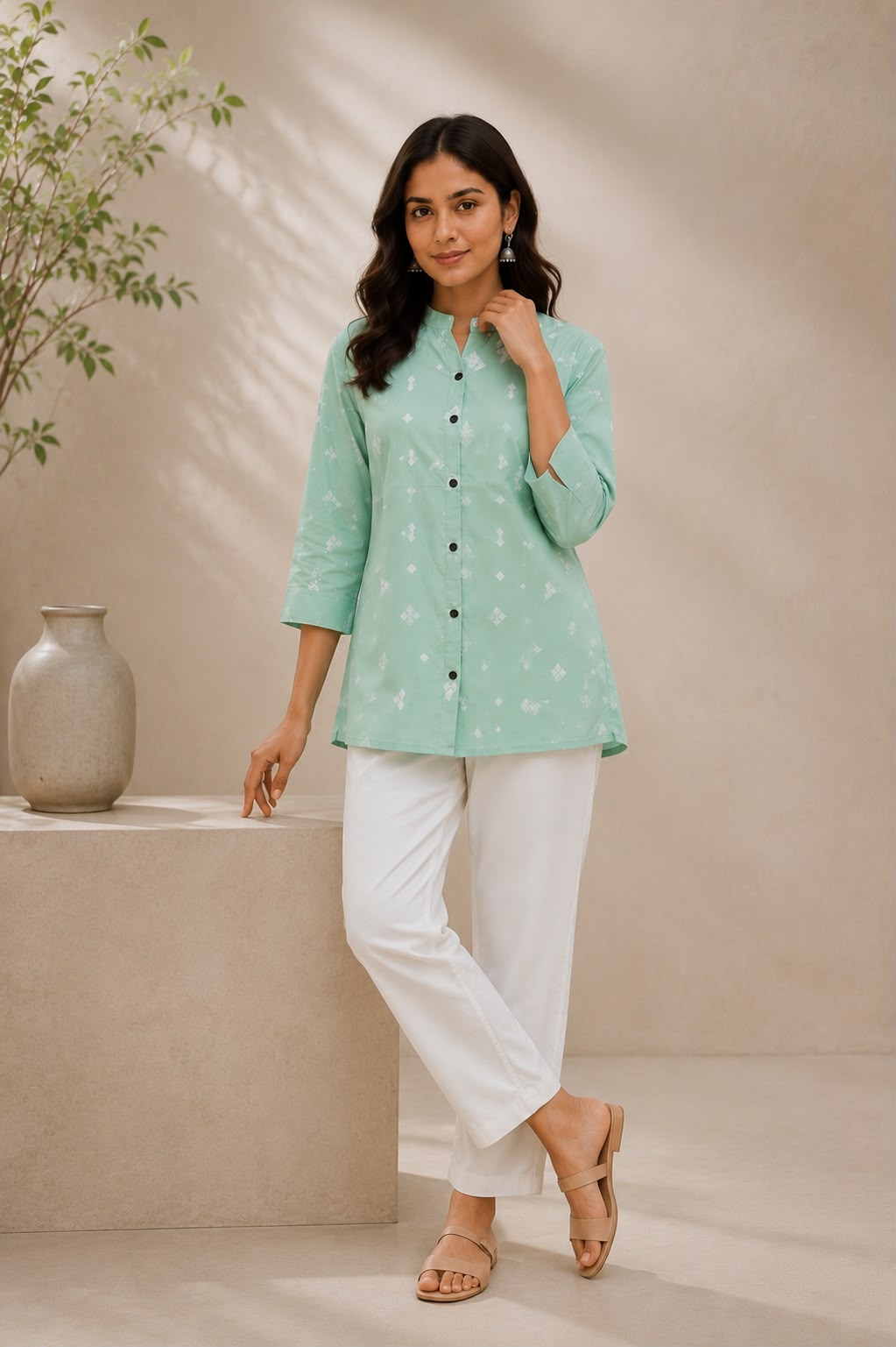 Aqua Mist Top