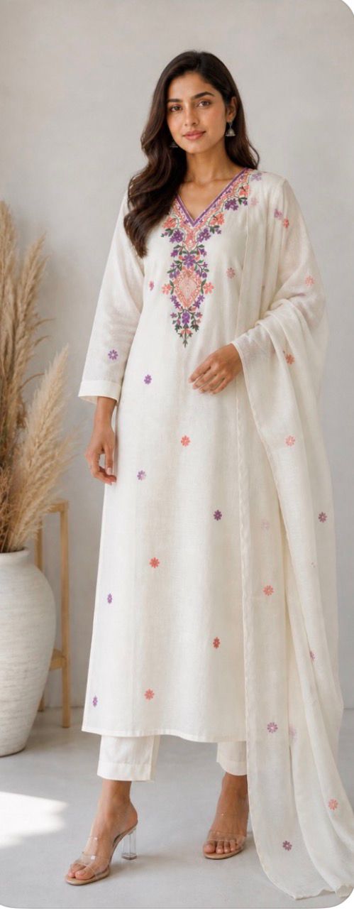 Ivory Rosette Ensemble