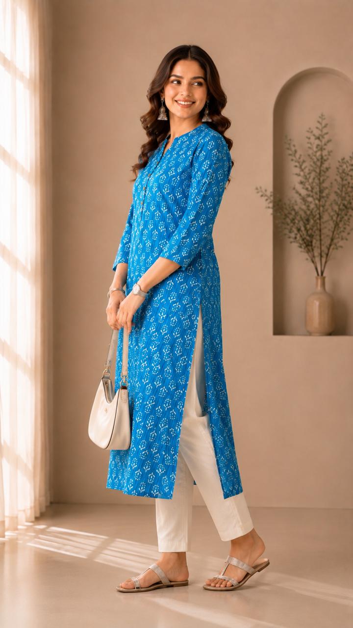 Kantha Grace Kurti