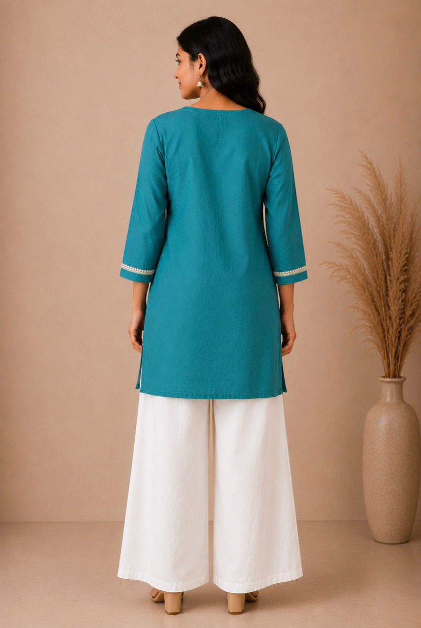 Heritage Embroidered Kurti