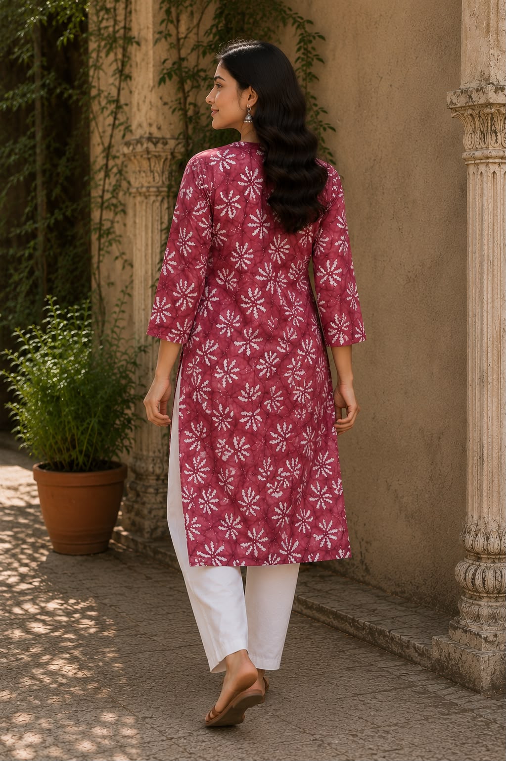 Leher Cotton Kurti