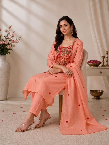 Peach Meadow Suit Set