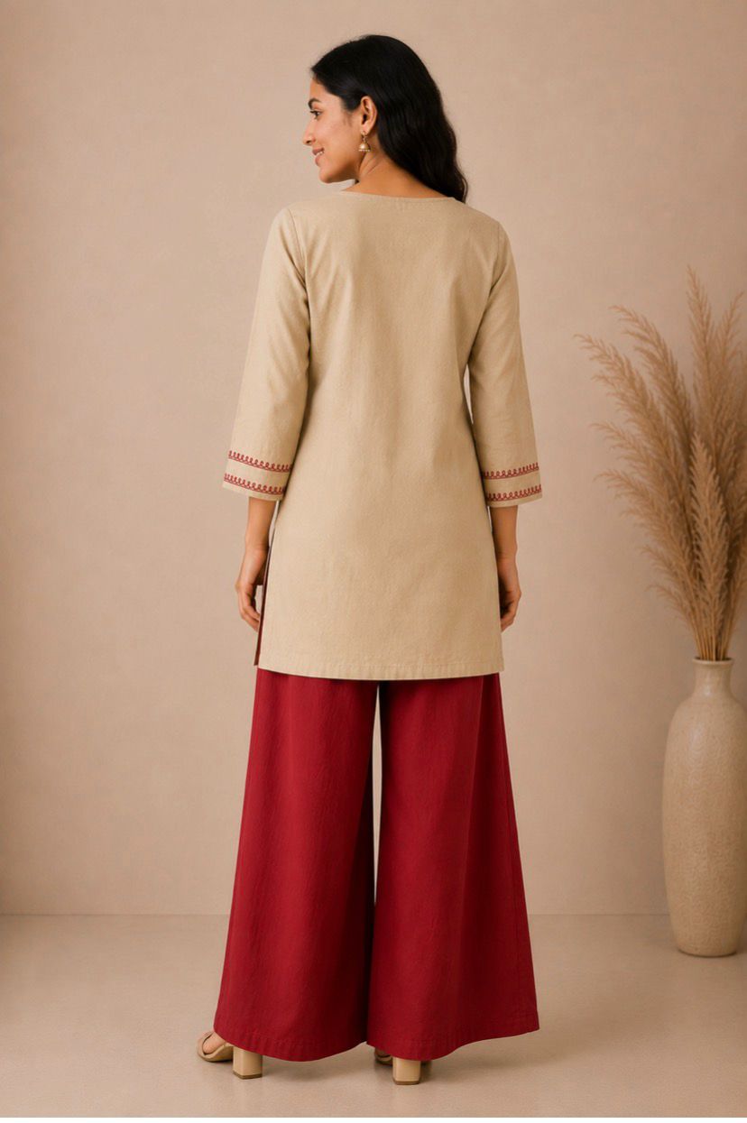 Heritage Embroidered Kurti
