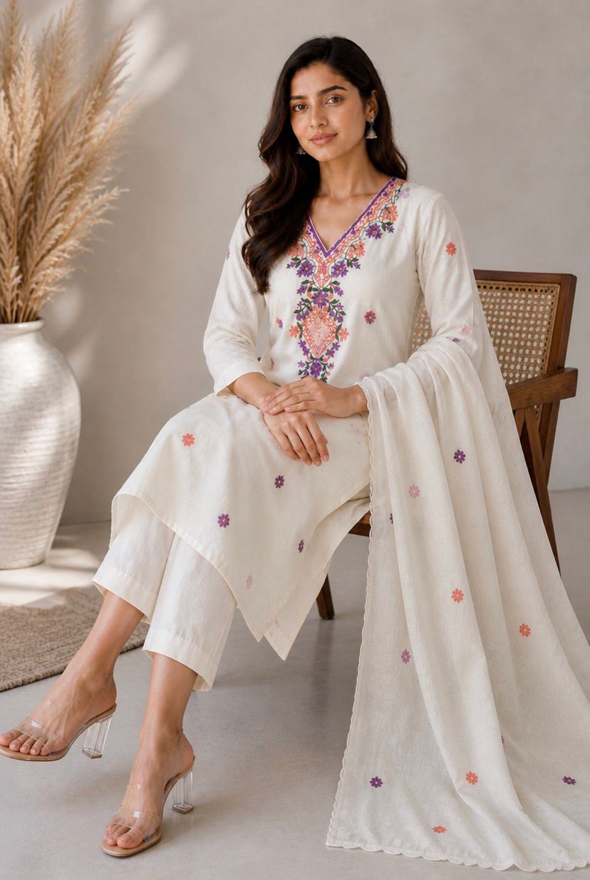 Ivory Rosette Ensemble
