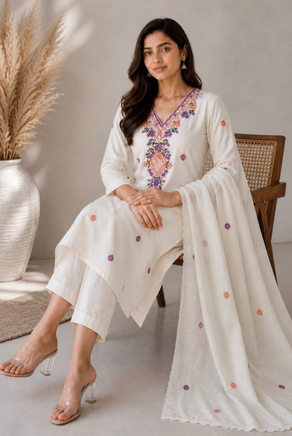 Ivory Rosette Ensemble