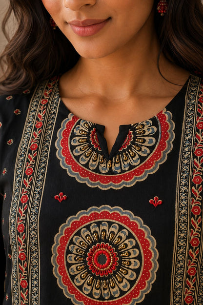 Naqsh Printed Cotton Suit Set