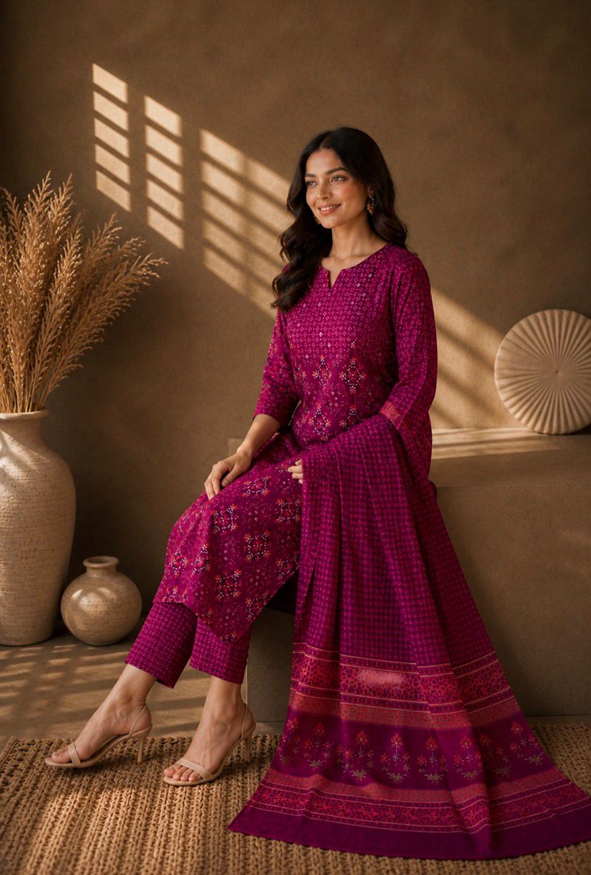 Magenta Grace Set