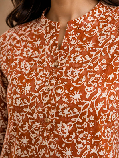 Mitti Printed Short Kurti