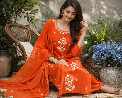 Gulnaar Orange Set