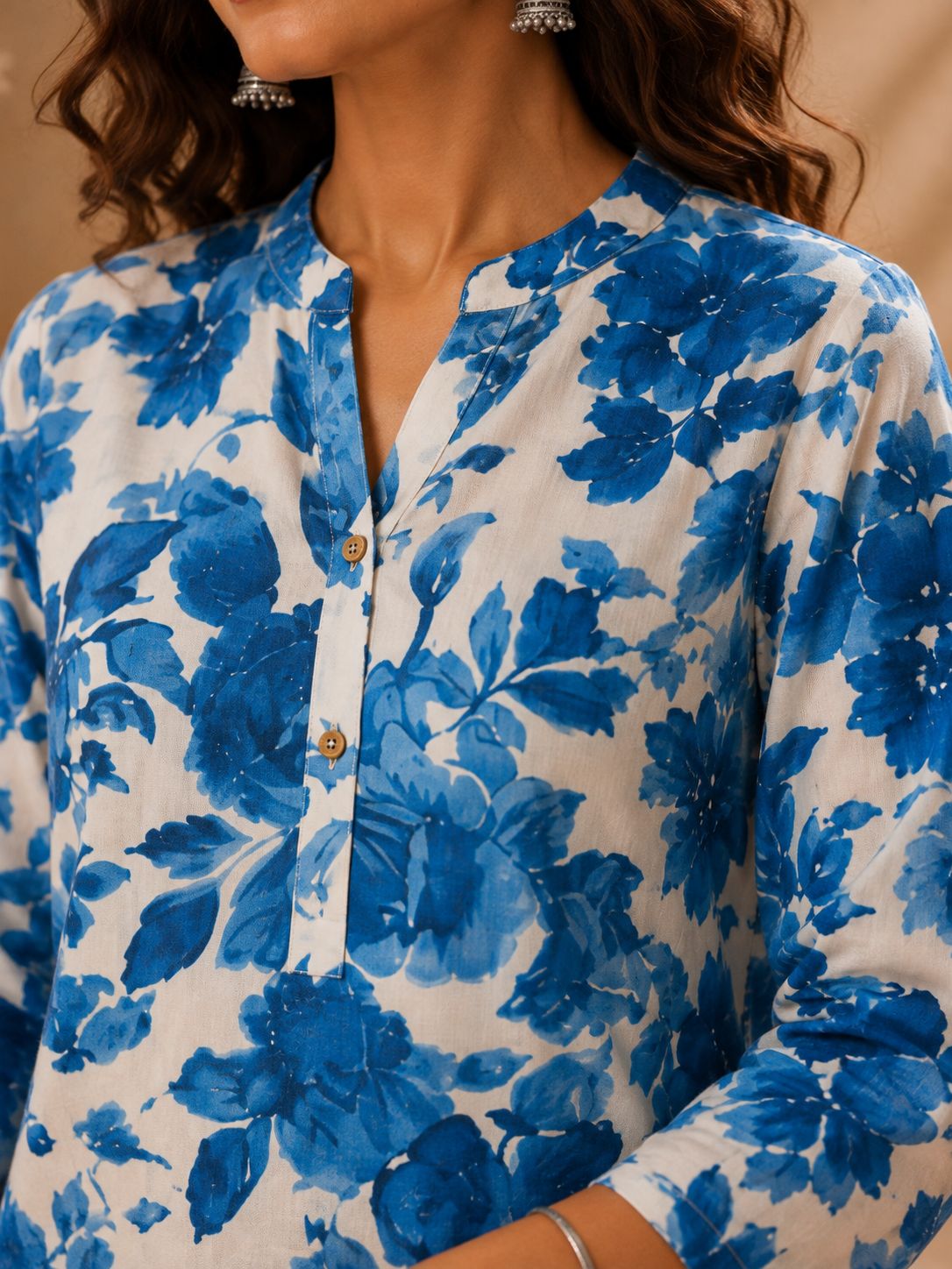 Neelam Printed Cotton Kurti