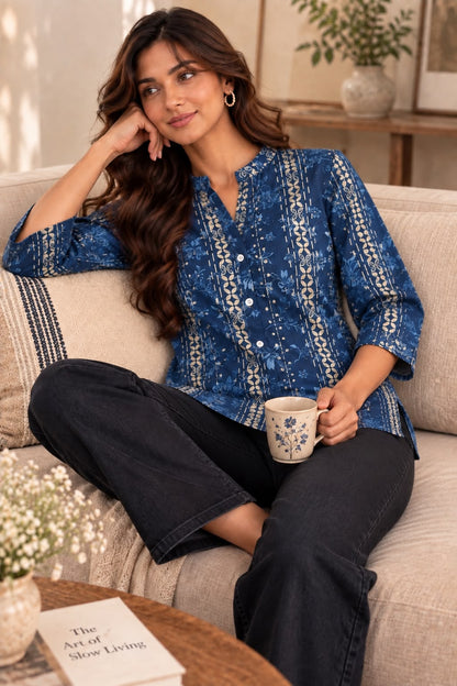 Reet Printed Short Kurti