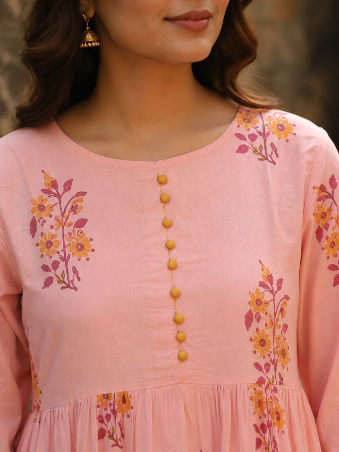 Soft Pink Floral Co-ord Set