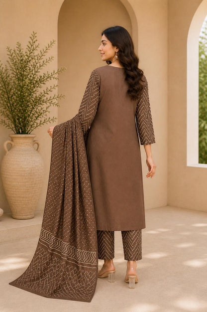 Rangrez Bandhani Suit Set