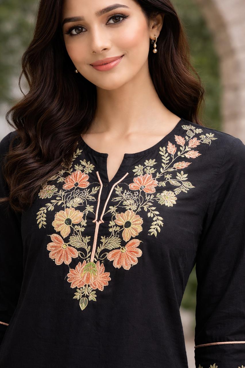 Midnight Bloom Co-ord Set