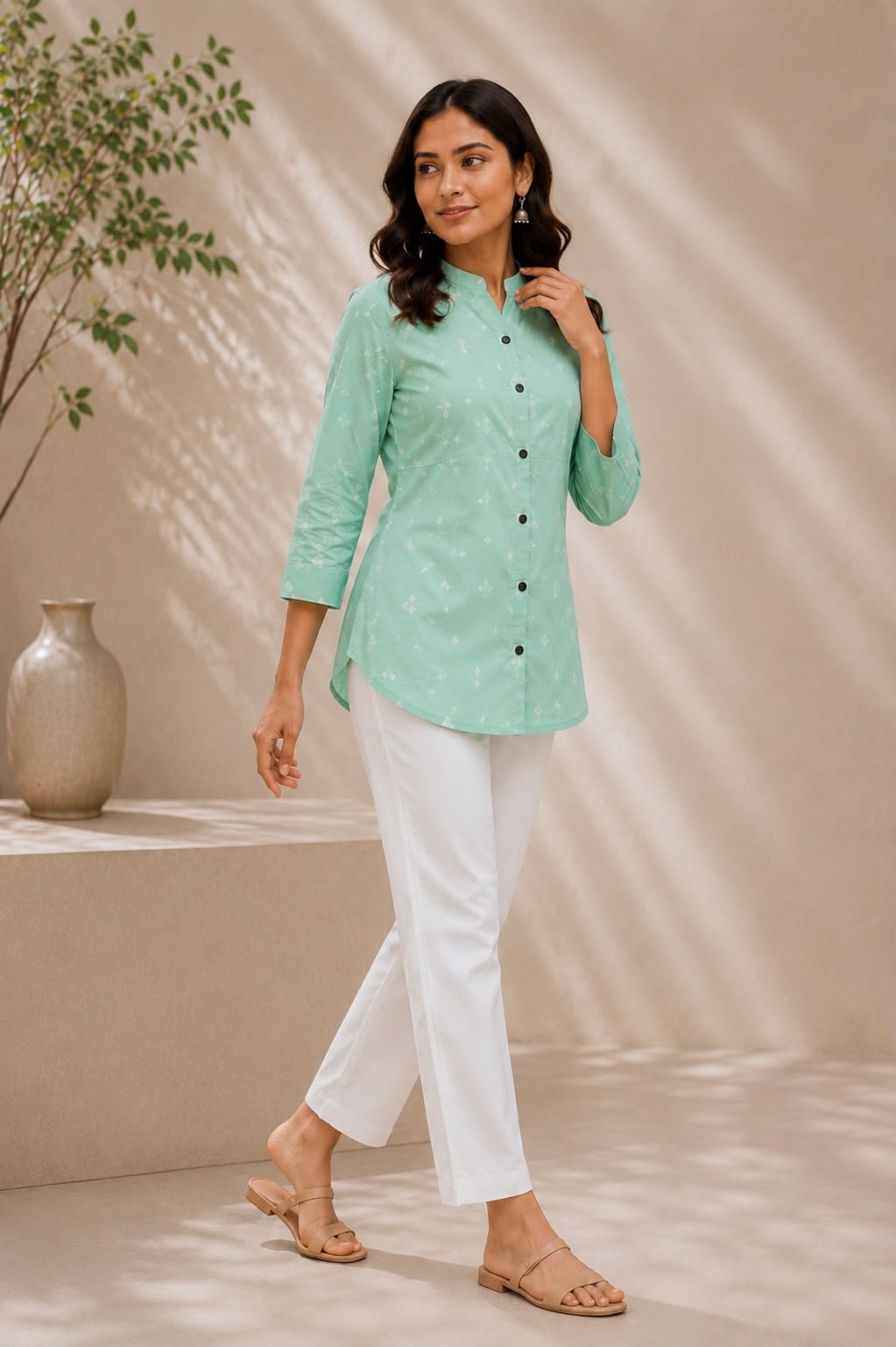 Aqua Mist Top