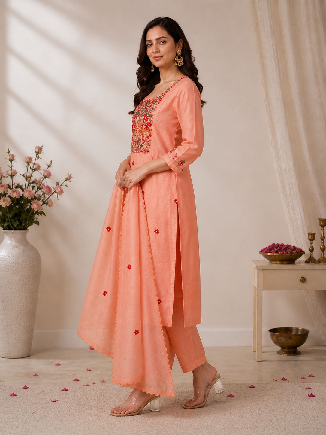 Peach Meadow Suit Set