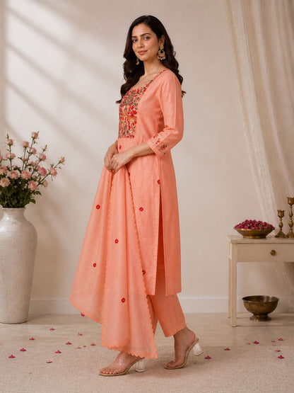 Peach Meadow Suit Set