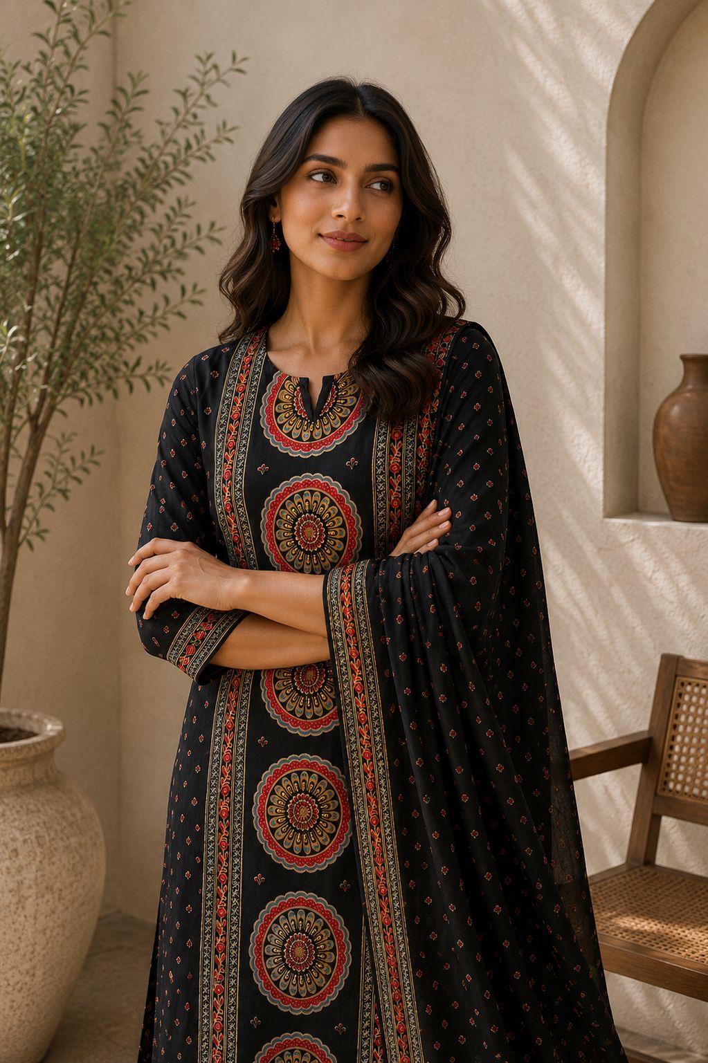 Naqsh Printed Cotton Suit Set