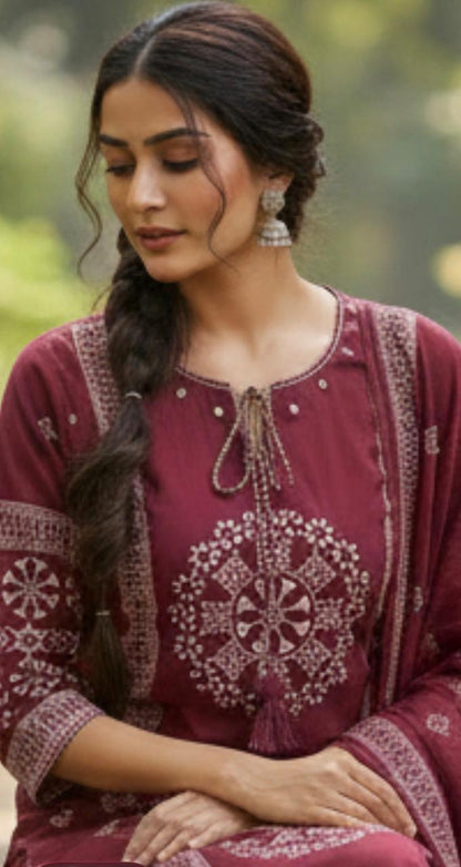 Mandala Printed Suit Set