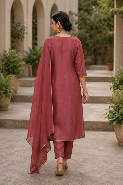 Rustic Rose Suit Set