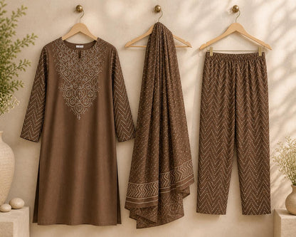Rangrez Bandhani Suit Set