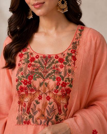 Peach Meadow Suit Set