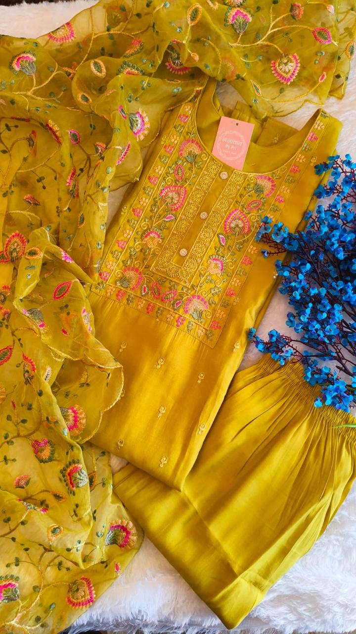 Radiant Floral Suit set