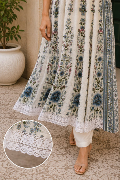 Adaa Anarkali Suit Set
