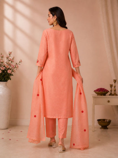 Peach Meadow Suit Set