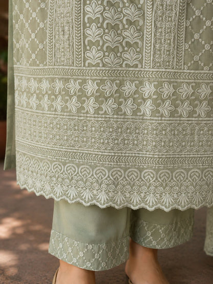 Shabnam Embroidered Suit Set